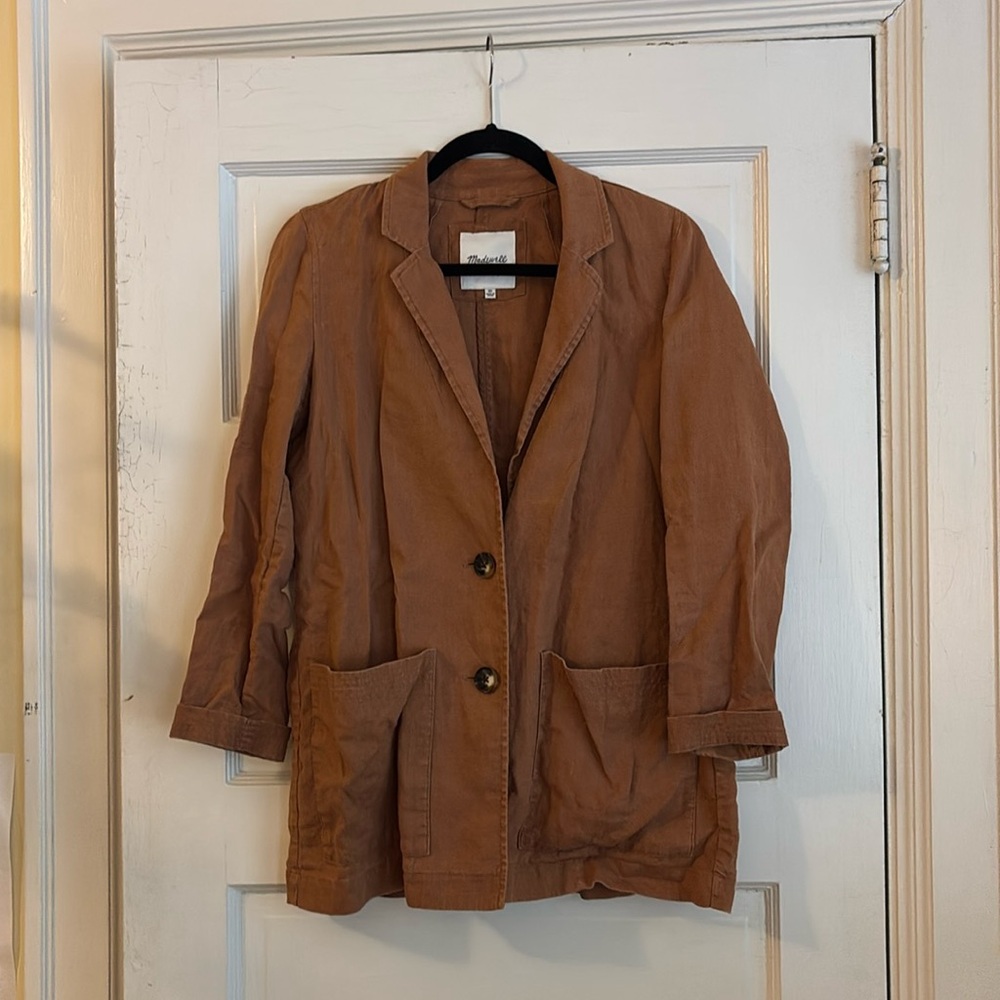 Linen blazer